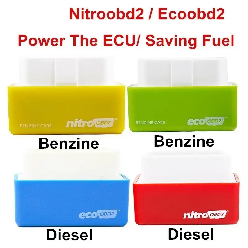 Fuel Save Power Upgrade Eco Obd2 Chip Tuning Box Auto Car Eco Obd2 Petrol Gasoline Cars Plug Drive Device Diagnostic Tool - 
