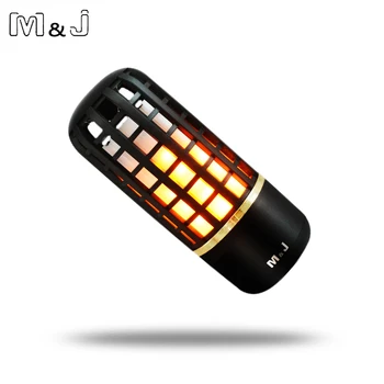 

M&J mini smart Bluetooth Speaker LED Portable Wireless Speaker puls 3D Stereo MP3 Player for xiaomi phone computer Speaker