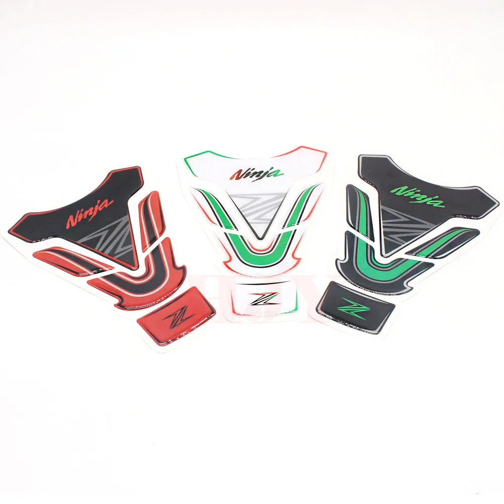 

Soft PVC Motorcycle Fuel Tank Pad Protector Decal Sticker Case for Kawasaki NINJA 250R 300R 400R 650R Z900