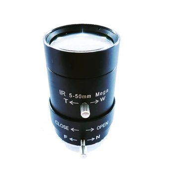

with IR-cut adapter and IR filter 5-50mm Megapixel lens MP HD manual focus manual iris vari-focal CS mount