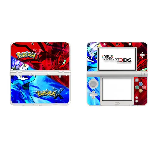 Виниловая наклейка на кожу наклейка на 3DS Skins наклейка s для NEW 3DS виниловая Защитная Наклейка-для Pokemon GO Pukachu - Цвет: N3DS0015