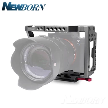

WARAXE A7 Camera Cage Built-in Quick Release Fits Arca Swiss for Sony A7 A7R A7S A7 II A7R II A7S II Threaded Holes