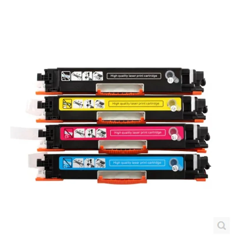 Цветной тонер-картридж CE310A CE311A CE312A CE313A 126A совместимый с HP LaserJet Pro CP1025 M275 100 цветов