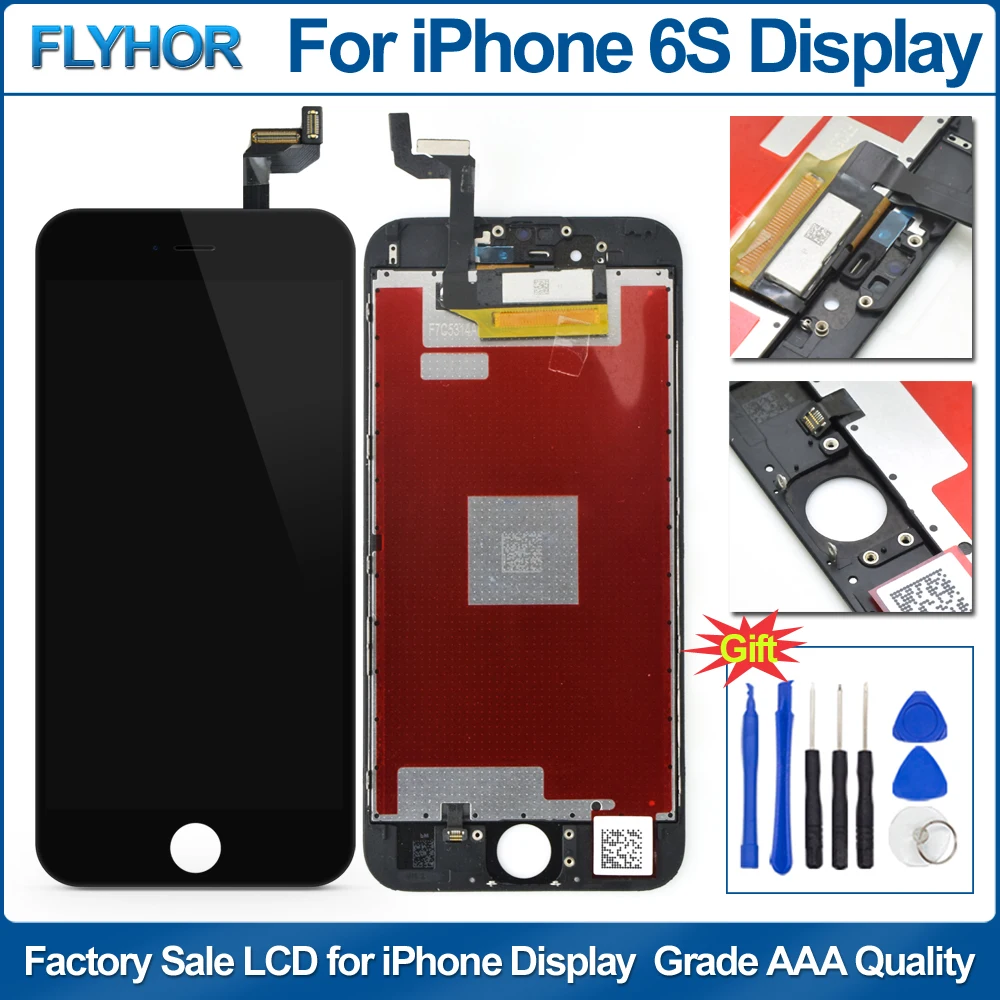 Заводская распродажа хорошее качество ЖК дисплей для iphone 6S Дисплей Сенсорный