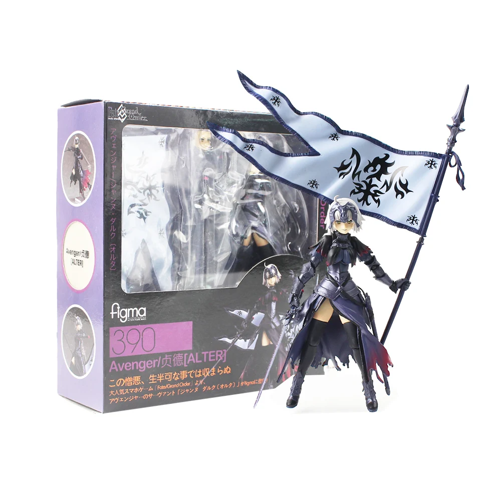 

14cm Anime Fate Grand Order Avenger Alter Jeanne D'Arc Fate Figma 390 PVC Action Figure Collectible Model Toy Doll