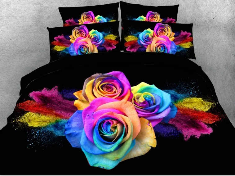 Комплект постельного белья с пододеяльником и покрывалом 4 шт.|roses department store|roses