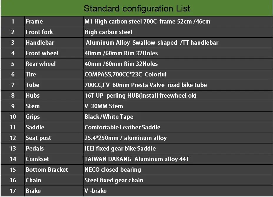 Sale Magnesium Alloy Wheel 60mm rim fixie Bicycle, Fixed gear bike 700C *23 70mm Rim  52cm FRAME  DIY BIKE Complete Road Bike 9