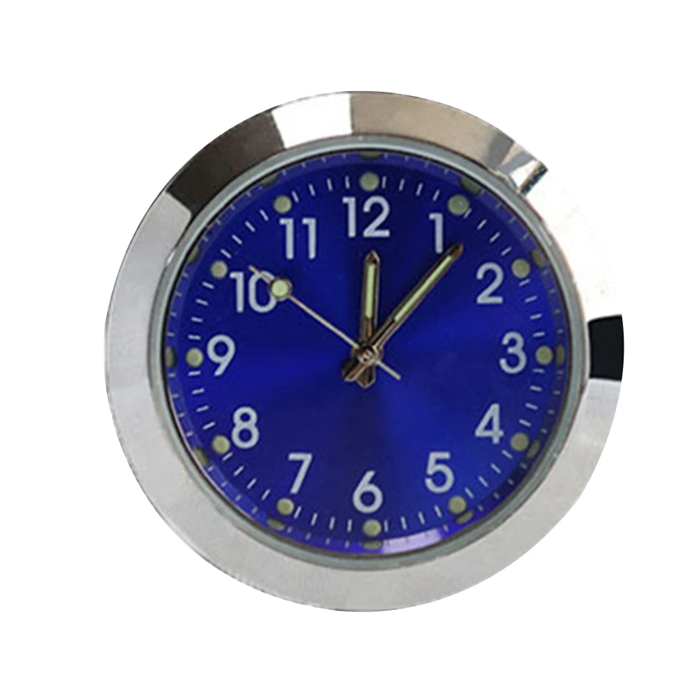 

Analog Mini Car Luminous Accessories Quartz Perfume Pocket Decor Watch Clock