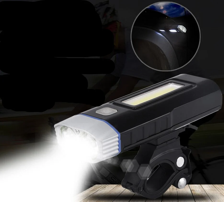 Best Bicycle light bike front light headlights USB charging COB highlight lights mountain USB charge bike accessories F1132YQ 0