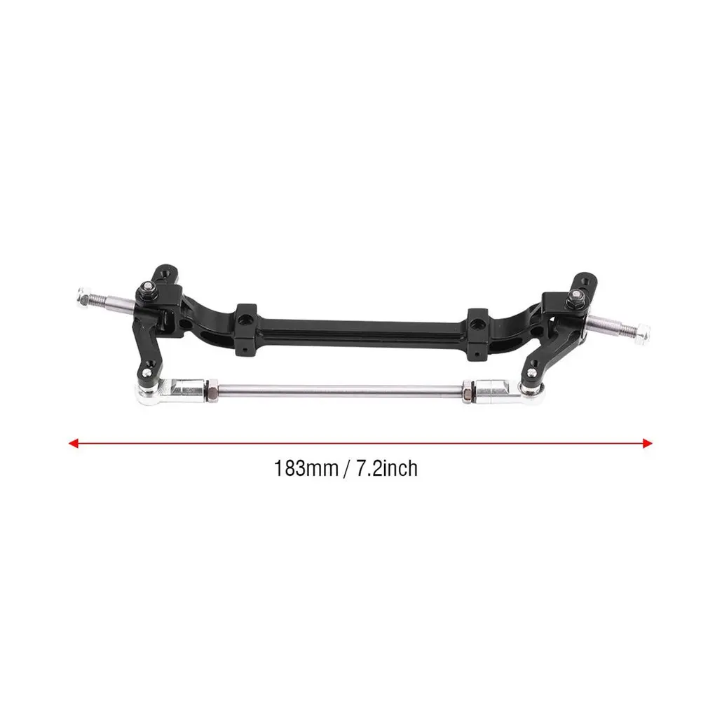 

Metal Front End Steering Wheel Axle Upright for Tamiya 1/14 RC Tractor Truck Model Accessories Black Remote Control Toys Parts