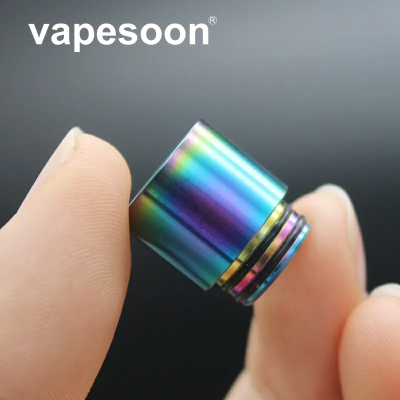 Rainbow Stainless Steel Vape Mouthpiece 810 Drip Tip for e-cigarette Atomizer for SMOK TFV12 Prince / TFV8 Big Baby Tank Rainbow Stainless Steel Vape Mouthpiece 810 Drip Tip for e-cigarette Atomizer for SMOK TFV12 Prince / TFV8 Big Baby Tank