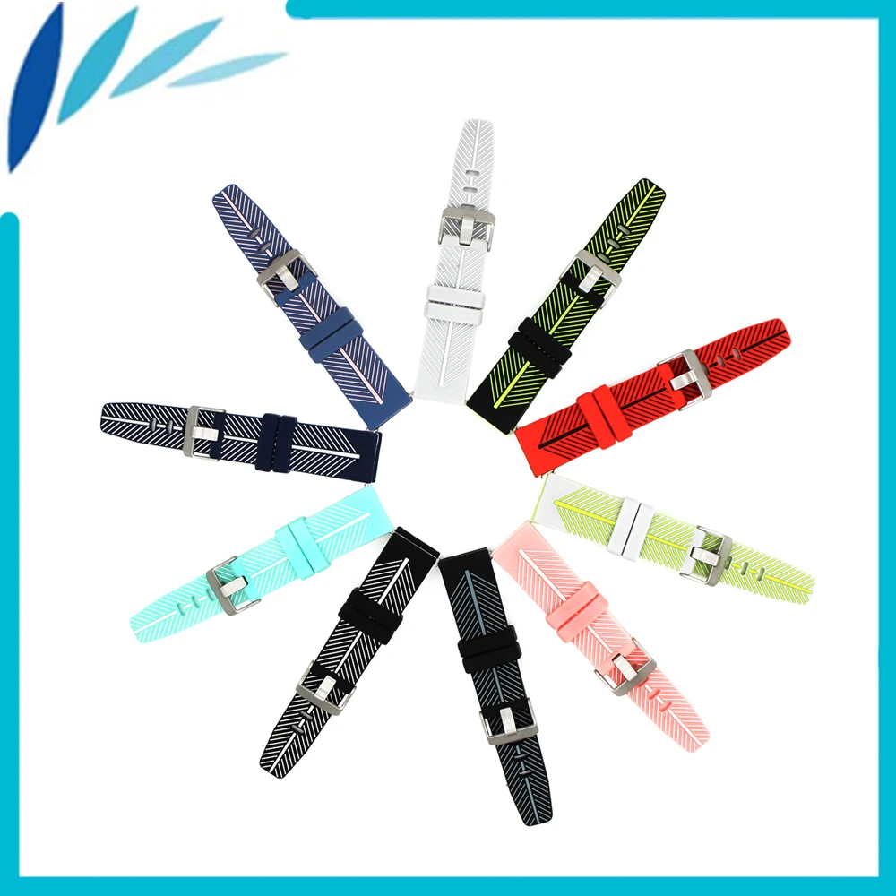 

Silicone Rubber Watch Band 22mm for Mido Quick Release Resin Strap Wrist Loop Belt Bracelet Black Blue Green Red + Spring Bar