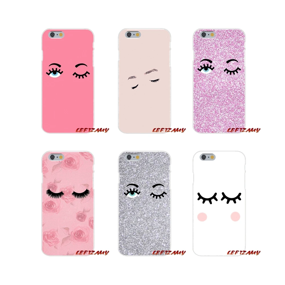 

Chiara Ferragni Eyes Accessories Phone Shell Covers For iPhone X XR XS MAX 4 4S 5 5S 5C SE 6 6S 7 8 Plus
