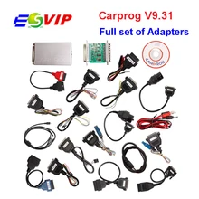 High Quality Carprog V9.31 Carprog Full Newest Version (With All 21 Items Adapters) Professional CAR PROG Programmer