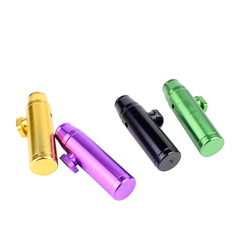 4 цвета мини Proble металлическая труба пуля курительные трубы Высокое качество модные дымовые трубки
