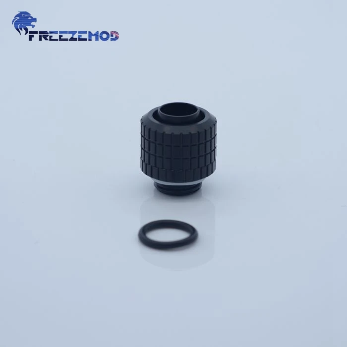 FREEZEMOD G1/4 ''внешняя резьба для 9,5X12,7 мм Мягкая трубка Внутренняя шестигранная фиксированная фурнитура для водяного охлаждения компьютера. BRGKN-3FB