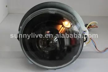 

For Mercedes-Benz for W463 G400 G500 Head Lamp 1990-2013 year Black housing DB