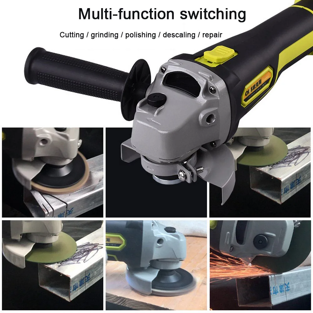 Угловая шлифовальная машина Беспроводная литий-ионная шлифовальная машина электрический шлифовальный станок шлифовальный