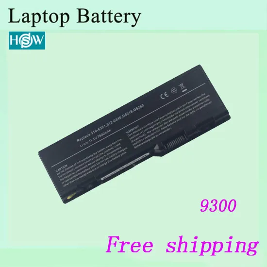 Высококачественный аккумулятор для ноутбука Dell Inspiron 6000 9200 9300 9400 Precision M6300 M90 E1705 XPS