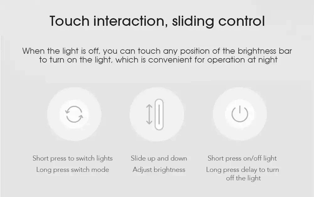 Прикроватная лампа Xiaomi Mijia 2 Smart Light Голосовое управление сенсорный переключатель Mi home app Светодиодная лампа для Apple Homekit Siri& xiaoai clock