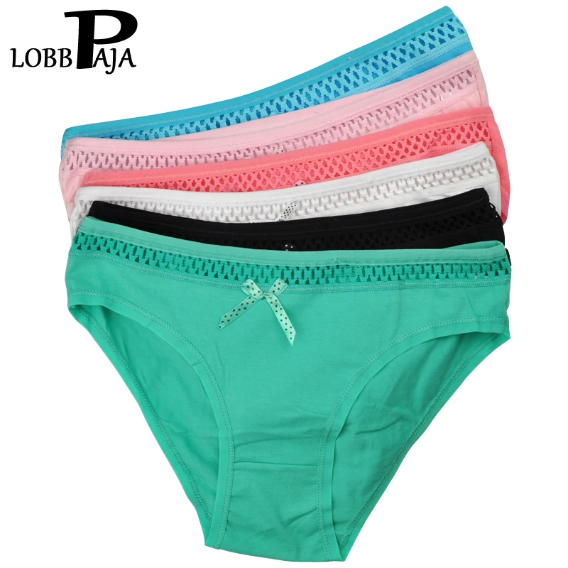 Wholesale Lot 12 pcs Women Underwear Cotton Panties Sexy Hollowed Low
