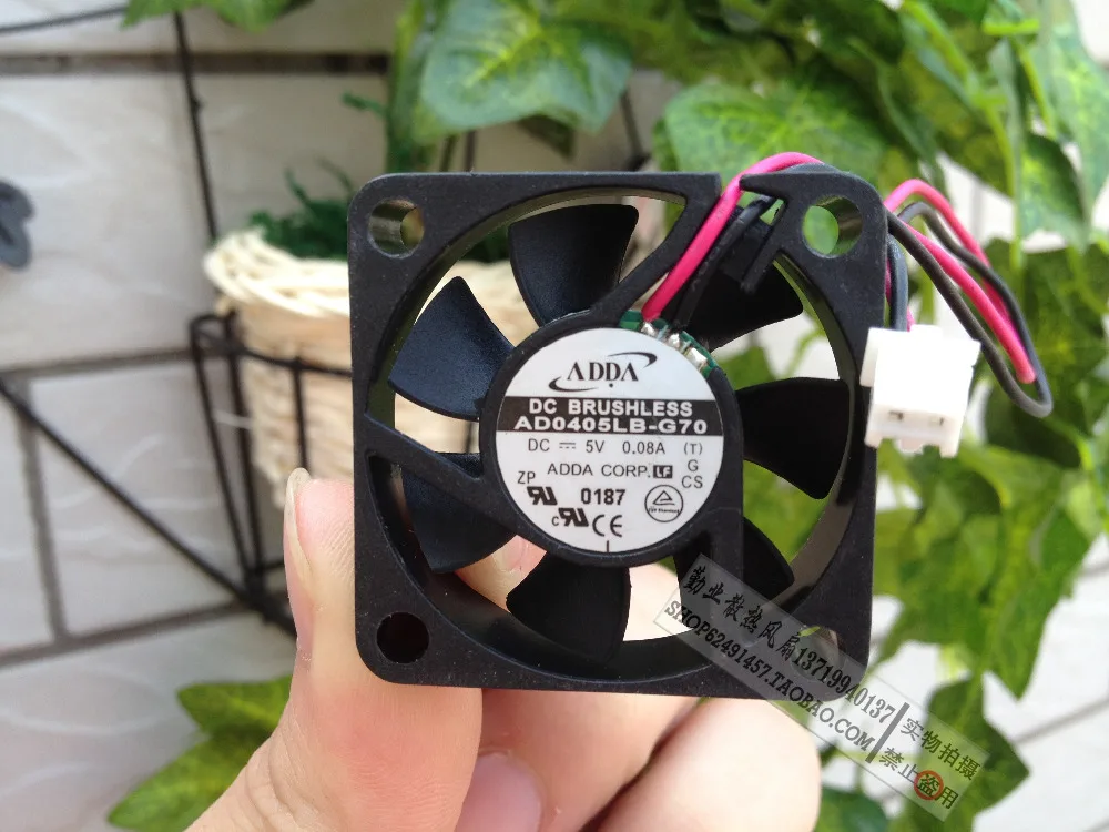 Оригинальный ADDA 4010 5V 0.08A AD0405LB-G70 шарикоподшипник ТВ переключатель вентилятора |