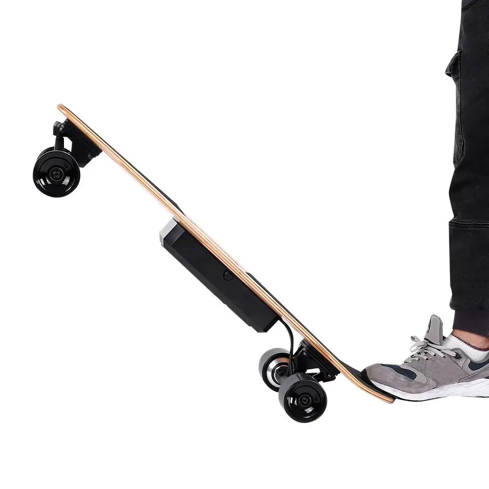 Excellent 2019 New 4 Wheel Electric Skateboard 350W 4400mAh Off Road Longboard Electirc Scooter Dual Motor Body Sensor Remote Control 5