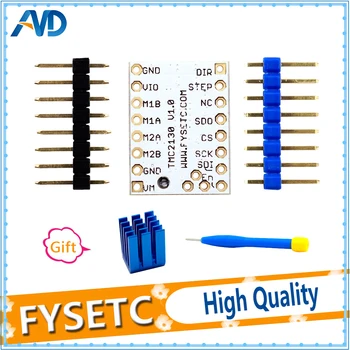 

2pcs New TMC2130 V1.0 Stepping Motor Driver Stepstick Power Tube Built-in Driver Current 1.4A Peak Current 2.5A Replace TMC2100