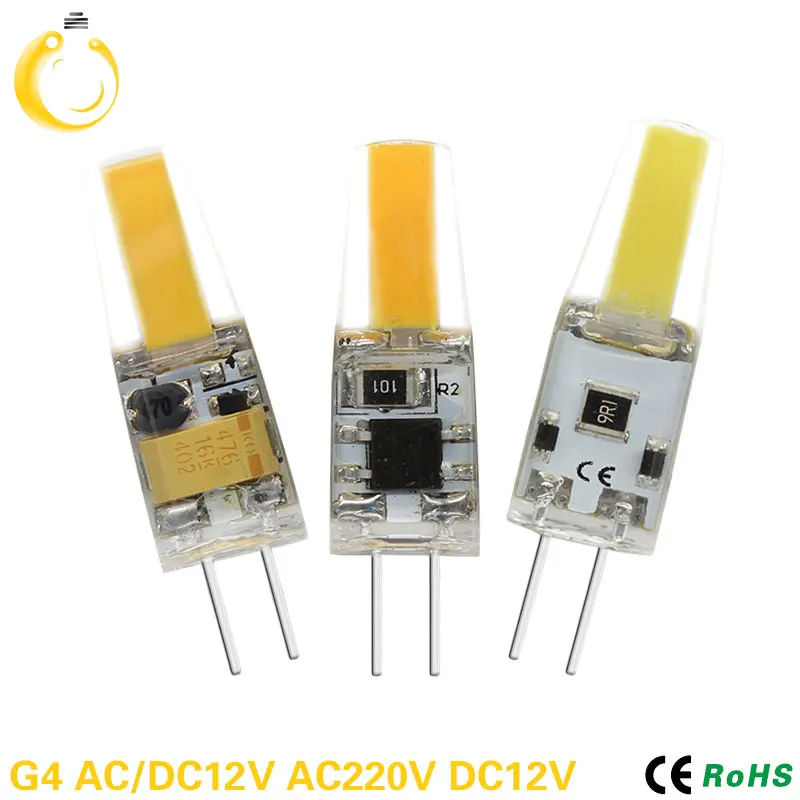 1 шт./лот высокое качество G9 G4 E14 светодиодные лампы 1505 2505 COB Светодиодные