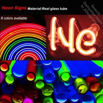 Be nice or Leave Neon Sign neon bulb Sign Glass Tube neon light Recreation Beer Iconic vintage Sign Advertise personalized Lamps 5