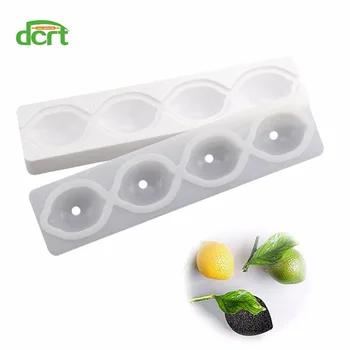 

Lemon Shape Silicone Cake Mold 3D Cupcake Jelly Pudding Mousse Dessert Soap Mould DIY Moule Baking Tools