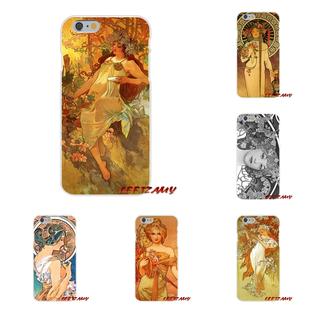 

Accessories Phone Shell Covers Alphonse Mucha For Samsung Galaxy A3 A5 A7 J1 J2 J3 J5 J7 2015 2016 2017