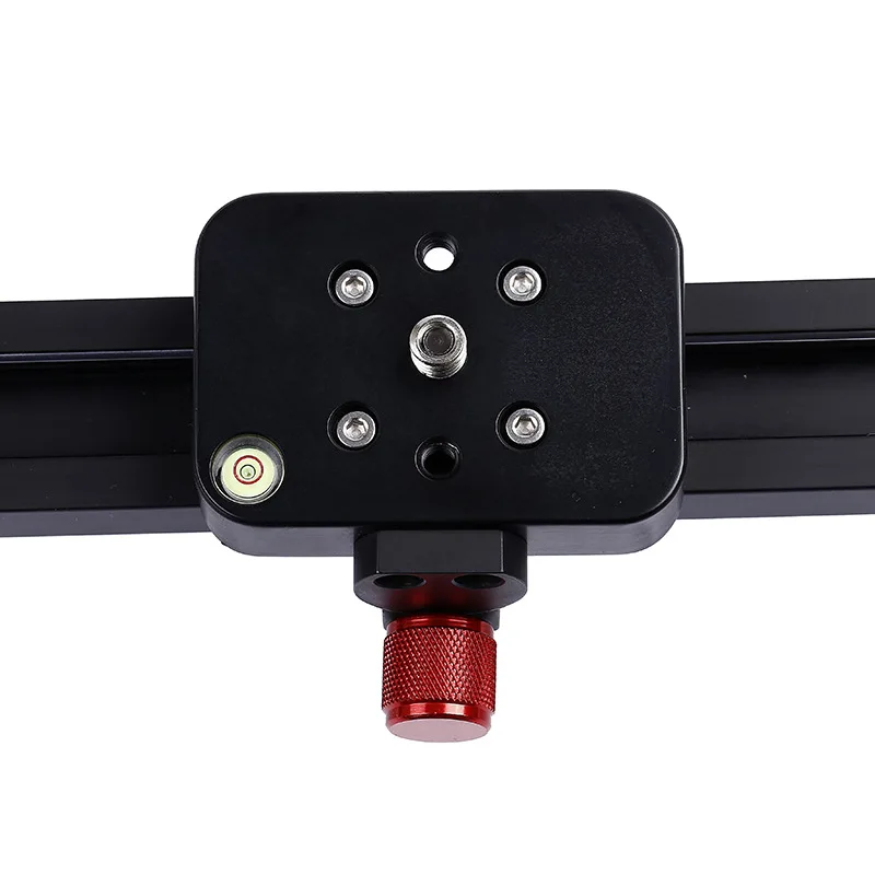 60cm/80cm 4 Bearing Aluminum DSLR Camera DV Damping Slider Track Rail Video Stabilizer Slide for Photography Studio Camcorder