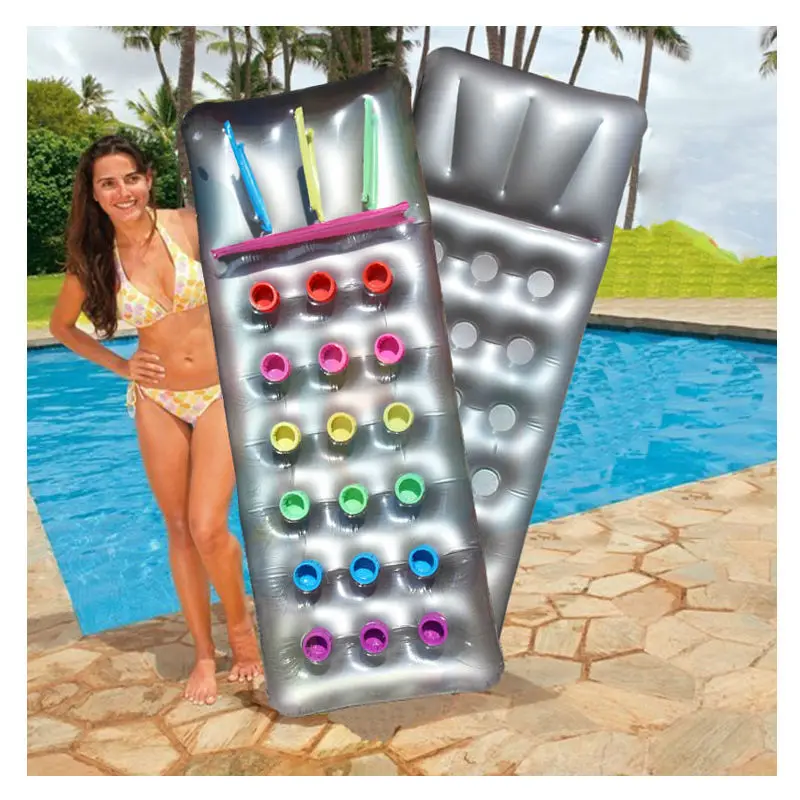 170-60cm-Inflatable-Floating-Row-18-Holes-With-Pillow-Lounger-Swimming-Borad-Air-Mattress-Comfortable-Pool (1)