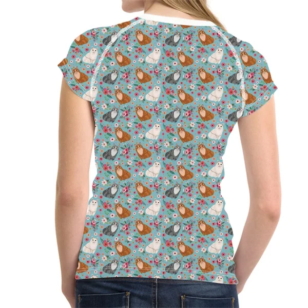 H9869-Maine Coon Cat Flower,
