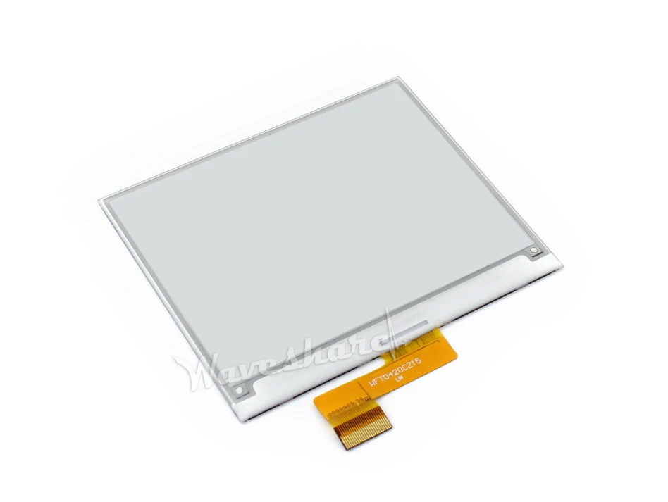 400x300 42 zoll E-Tinte raw display ohne PCB Zwei-farbe: Schwarz weiß Spi-schnittstelle Keine Hinte