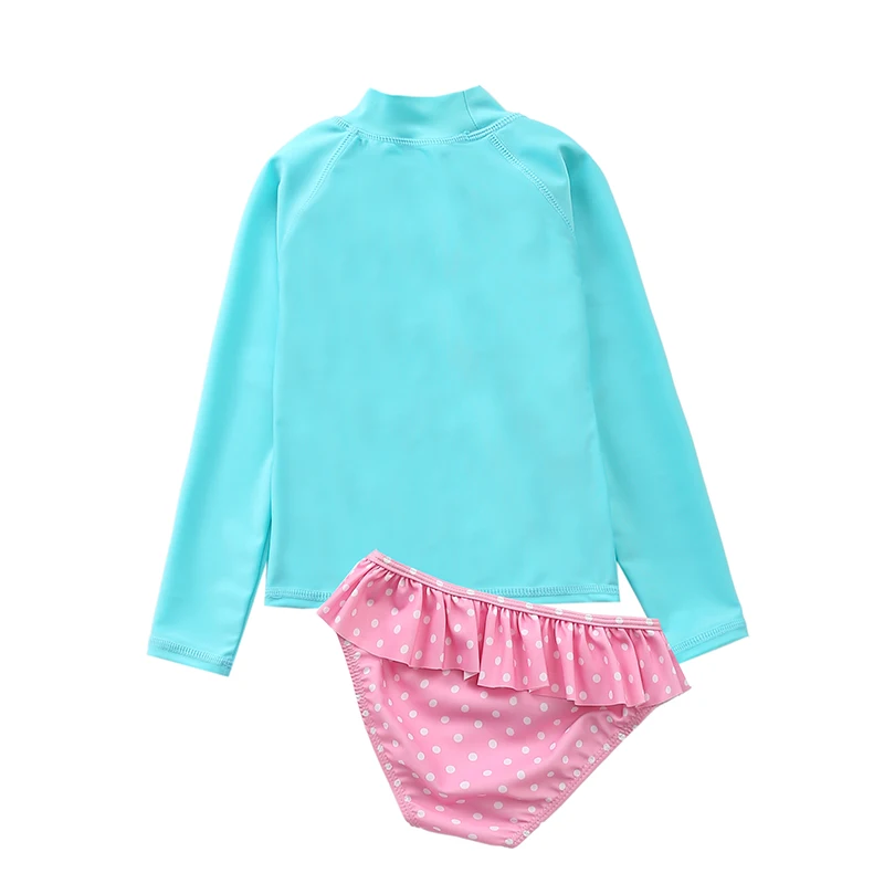 Одежда для купания для маленьких девочек; купальный костюм; цельный купальник; размеры 12 мес.-24 месяца; UV50