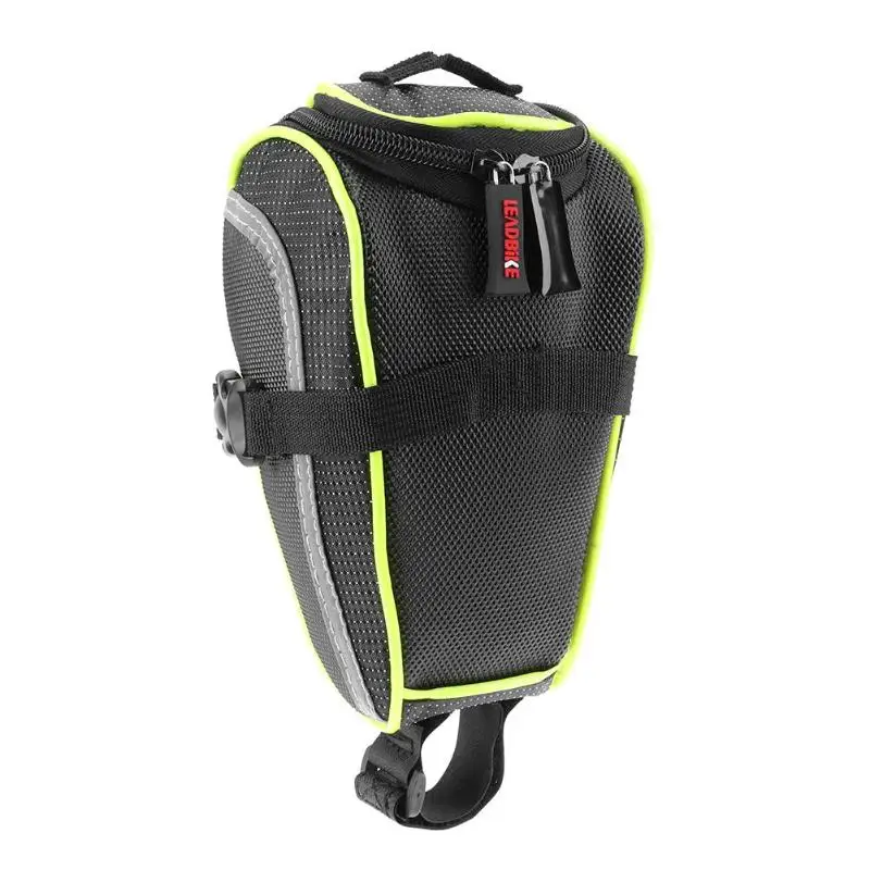 Waterproof Bicycle Saddle Bag MTB Road Bike Reflective Rear Seat Tail