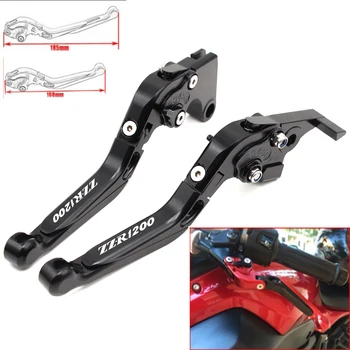

Motorcycle CNC Adjustable Foldable brake Clutch Levers for Kawasaki ZZR1200 2002 2003 2004 2005 with Logo(ZZR1200)