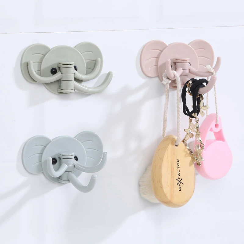 QuickDone-Decorative-Wall-Key-Holder-Cute-Elephant-Plastic-Wall-Shelf-Rack-Hook-Kitchen-Organizer-Bathroom-Accessory-HG0552 (1)