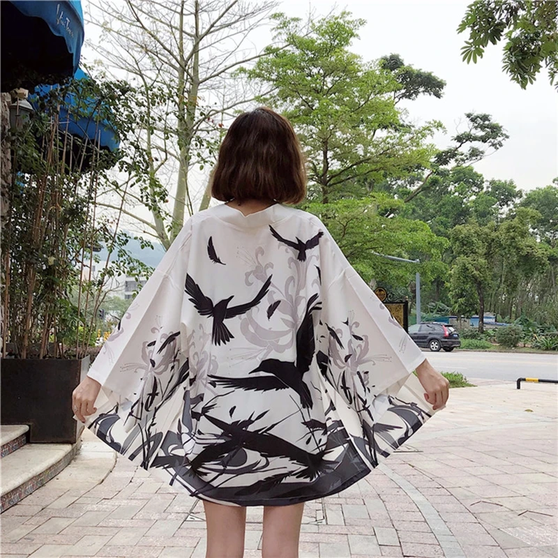 

Kimono cardigan japanese japan beach kimono shirt femme traditional 2019 japanese kimono traditional robe ladies FF001