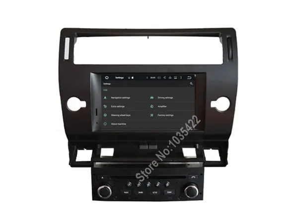 Cheap Android 8.0 CAR Audio DVD player FOR CITROEN C4 (2004-2012) gps Multimedia head device unit receiver BT WIFI 3