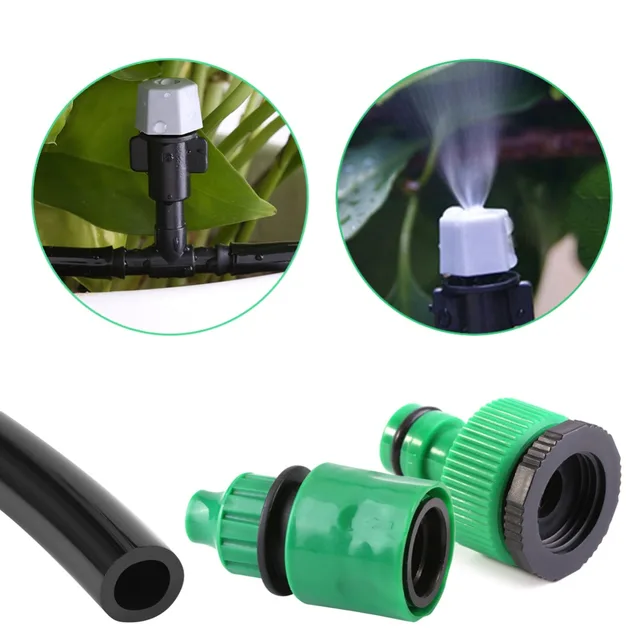 Sprinkler Heads Water Misting Cooling System Hose Nozzle Garden Sprinkler Heads Water Misting Cooling System Hose Nozzle Garden Patio Micro Irrigation Set Dripper Plant Drip