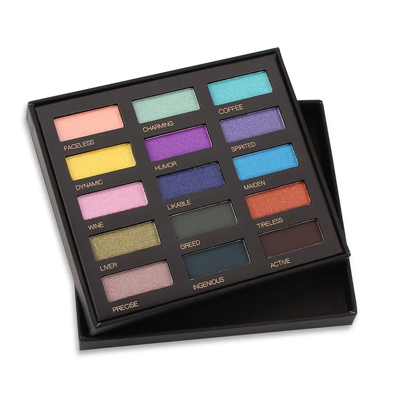 

Eyeshadow Palette Shimmer Matte Glitter Eye Shadow 15 Colors Makeup Palette Cosmetic Beauty Tools SSwell