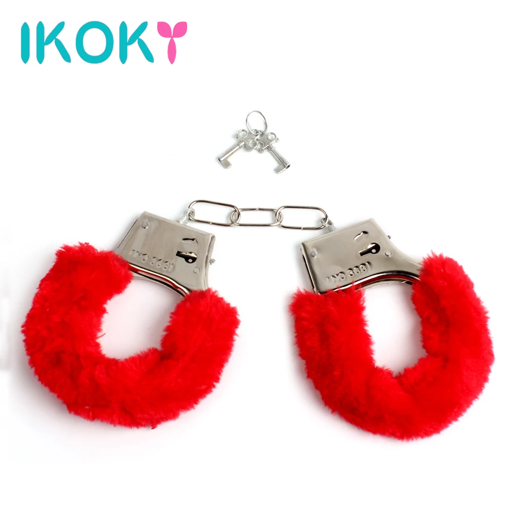 Buy Ikoky Handcuffs Adult Games 1 Piece Night Party