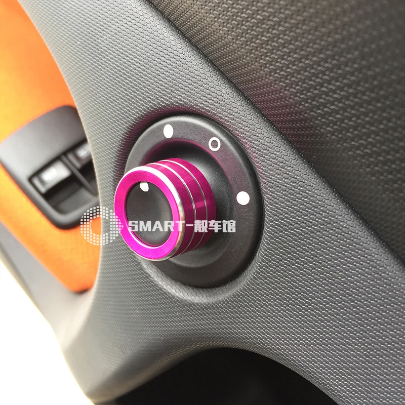 Автомобильные аксессуары 2015 2017 Smart 453 Fortwo Forfour кольцо с ручкой зеркала заднего
