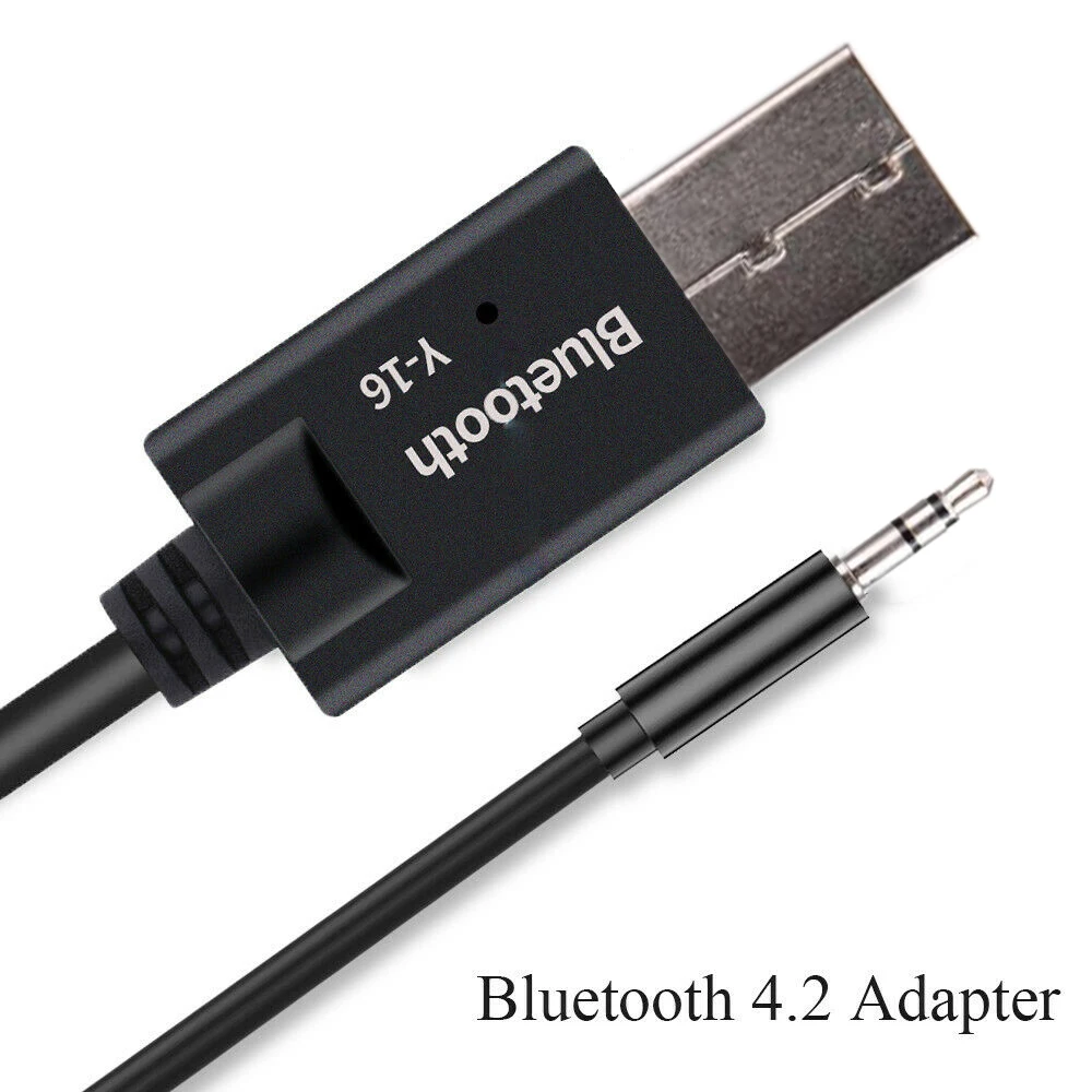 

Bluetooth AUX Audio Receiver USB Bluetooth Adapter 3.5mm Audio Stereo Bluetooth Receiver for Car AUX Speaker Headphone