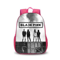 Черный Розовый модный рюкзак Koop школьные сумки для подростков девочек мальчиков Jisoo/Jennie/Lisa/Rose футболка с персонажем Sans рюкзак вентиляторы