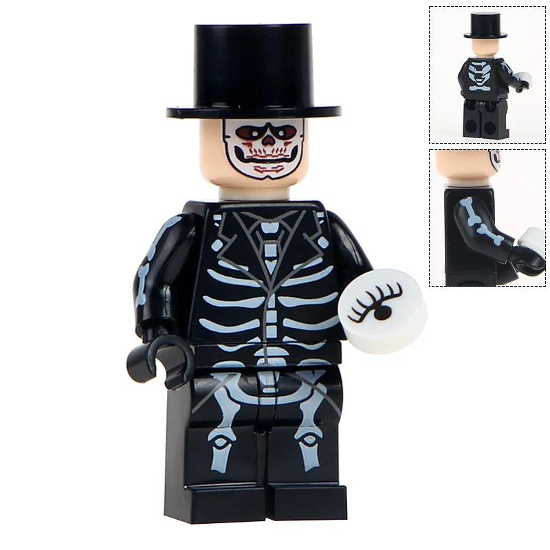 

Single Sale Spectre 007 Day of the Dead Mask Movie WM8008 James Bond Action Figure Building Blocks Children Gifts Toys Hobbies