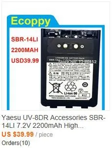 3 шт. Новинка 3,7 в 1500 мАч литий-ионная батарея для BaoFeng UV-3R двухстороннее радио UV-3r MatkII немецкий PMR 446 ''Dy